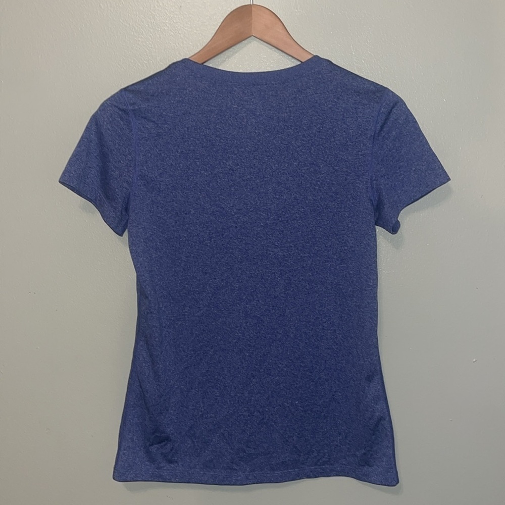 REI Co op short sleeve crew neck shirt purple marble color women’s size small - Picture 5 of 5